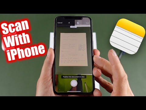 How To Scan A Picture On Iphone Notes?