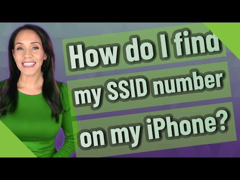 How to Find Ssid on Iphone