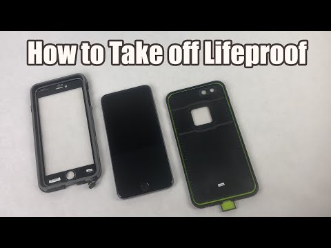 How to Take a Lifeproof Case off an Iphone 6