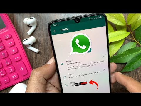 How do I check my Whatsapp number?