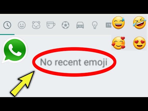 How to Clear Emoji History in Whatsapp?