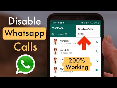 How to block video calls on Whatsapp