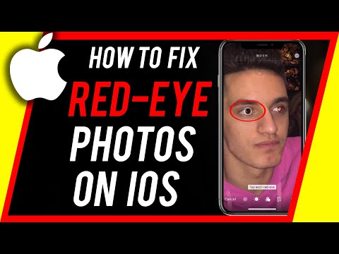 How to Remove Red Eye on Iphone 11