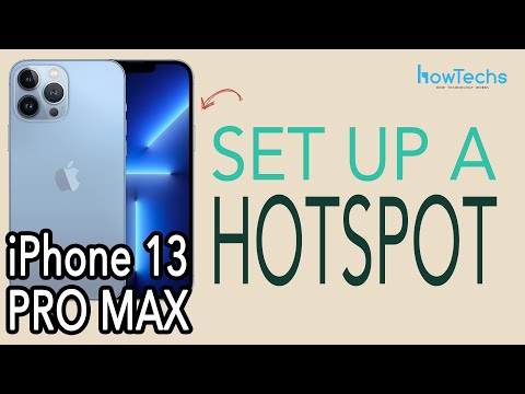 How to Turn On Hotspot on Iphone 13