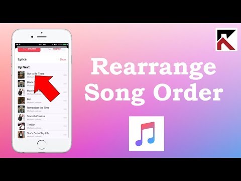 How To Change Order Of Songs In Playlist On Iphone?