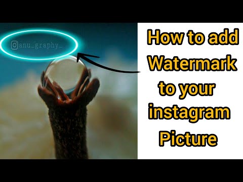 How to Watermark Photos on Instagram?