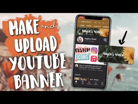 How to Add Youtube Banner To Iphone