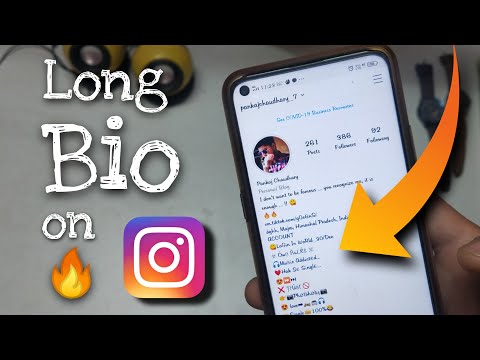 How To Pass The Instagram Bio Limit?