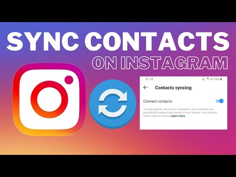 How To Connect Contacts To Instagram?