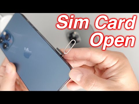 How To Insert Sim Card In Iphone 12 Pro Max?