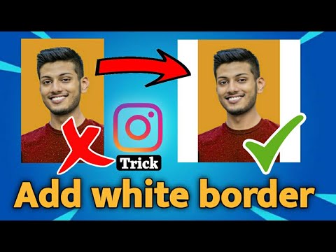 How to Make Instagram White Background